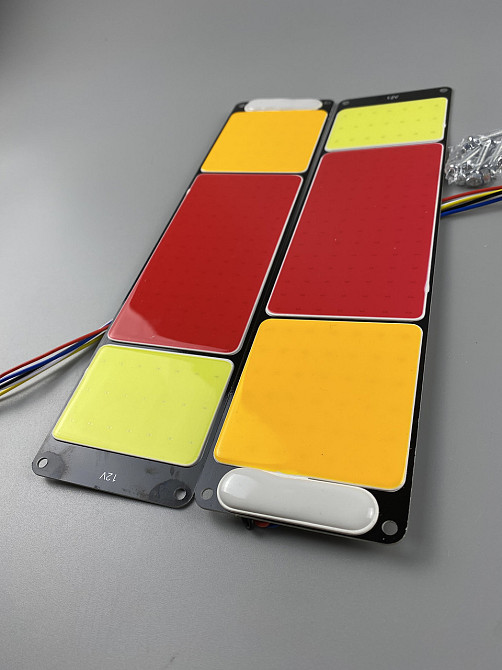 Ліхтар задній світлодіодний chip COB LED задні фари, ліхтар заднього ходу габаритний діодний 24V IP68 Мукачево - фото 3