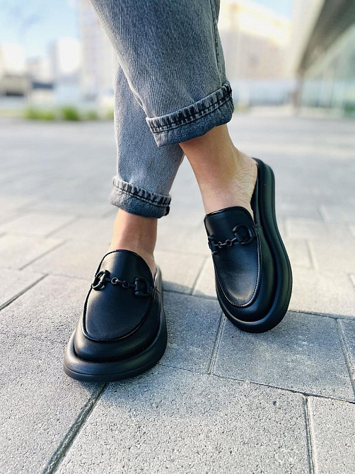 ALEX BELL Шльопанці жіночі ALEX BELL 900K-2-22AP чорні (літо, шкіра натуральна) (5066) 36-40 Коломия - фото 10