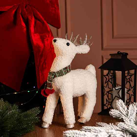 Новорічна фігура Олень іграшка під ялинку 22×9×30 (см) CR-4-3 Київ