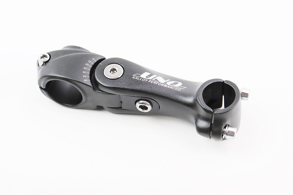 Винос керма MTB регульований 28,6x25,4х115мм, алюмінієвий, чорний AS-828 Київ - фото 1