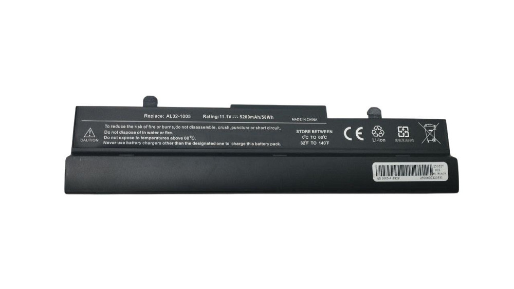 Аккумулятор для ноутбука Asus AL31-1005 EEE PC 1005HA 11.1V Black 5200mAh OEM Винница - изображение 1