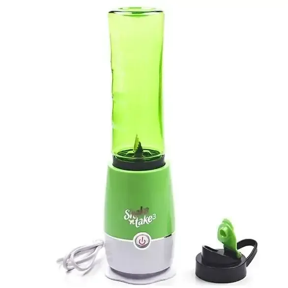 Мини-блендер для коктейлей и смузы Shake'n Take Шейкер-блендер с бутылкой для взбивания коктейлей Коломыя - изображение 4