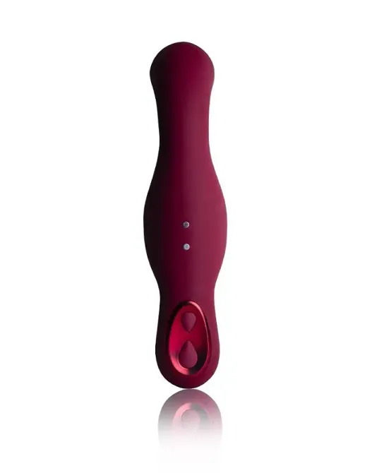 Універсальний sit-on-top вібратор Rocks Off Ruby Glow Blush, пульт ДК Львів - фото 3