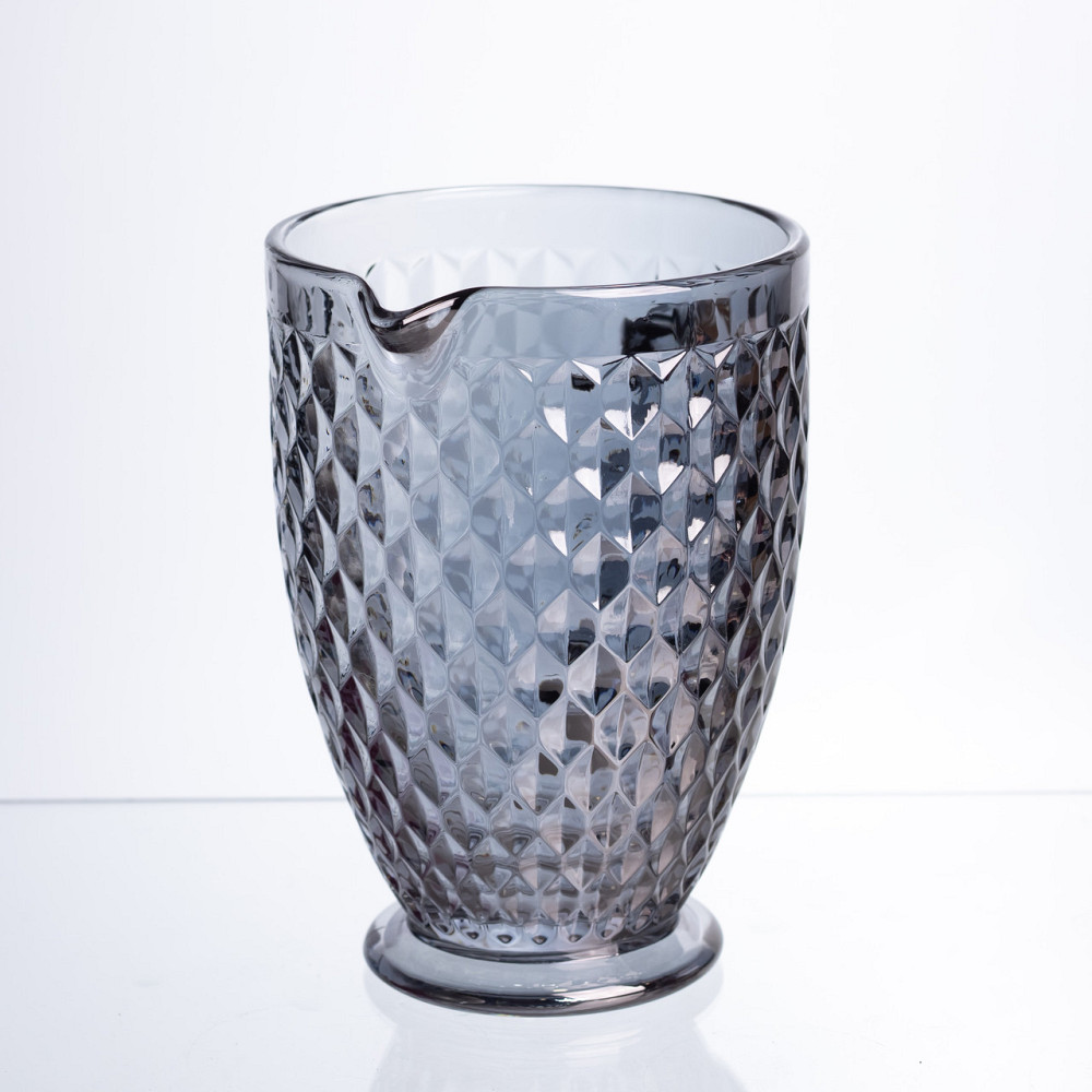 Глечик для напоїв скляний 1.2 л Сірий HP-19-259 Коломыя - изображение 2