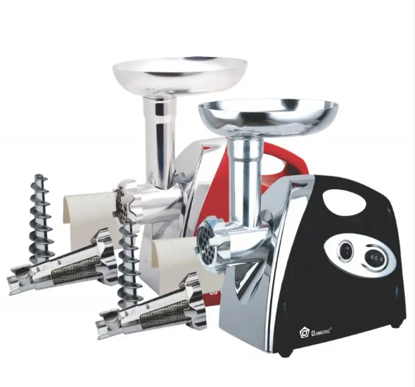 Мясорубка DOMOTEC MS-2019 2800Вт с реверсом, насадкой для томатов, кеббе, колбас, 3 решетки, соковыжималка Одесса - изображение 4