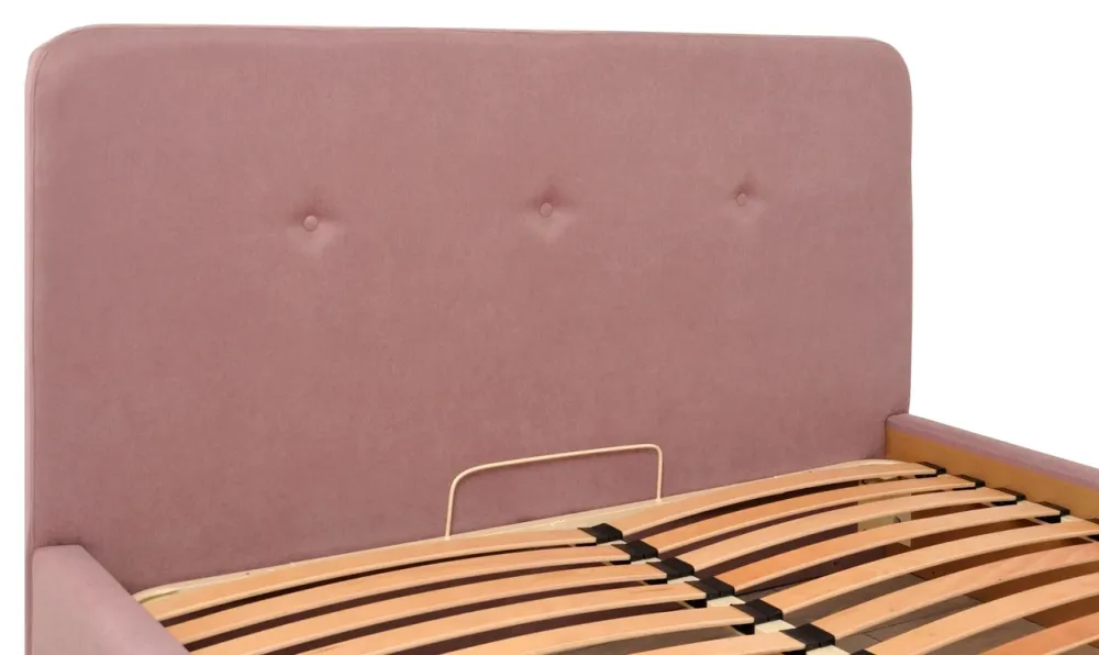 Кровать Michelle Standart 140 х 200 см Fibril 24 Розовый Днепр - изображение 9