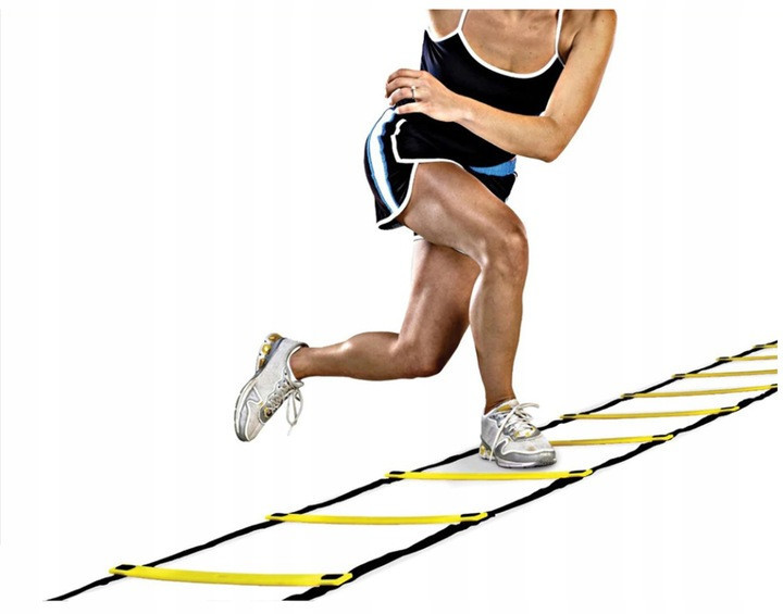 Тренировочная Координационная лестница 6 метров 12 перекладин Trizand (5067) Нововолынск - изображение 6