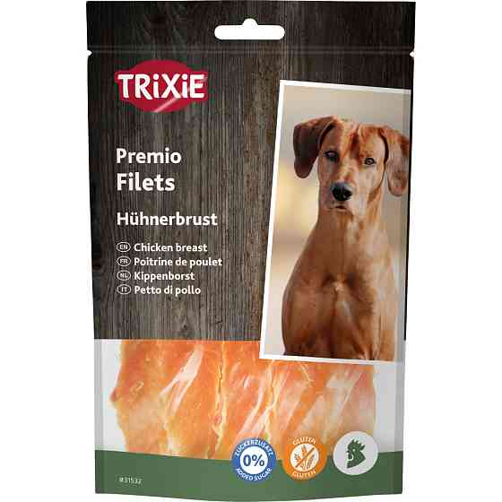 Лакомство Trixie Premio Chicken Filets для собак полоски из куриного филе 100 г Винница