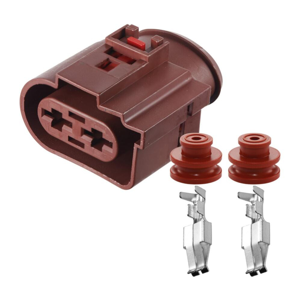 Разъем коннектор 2-кон., Вентилятор, Компрессор, 1K0971055A, VAG Германия, Франция, Германия Audi, Bugatti, Porsche, Seat Киев - изображение 1