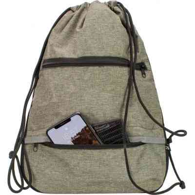 Сумка для взуття Cool For School з 2 блискавками з розширенням унісекс Коричнева (CF85759-07) Вінниця