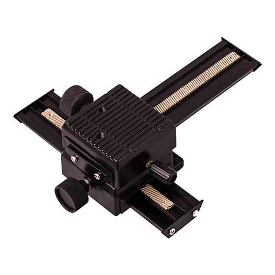 Двохрівнева макро-рельса LP-04 для фокусування камери Київ