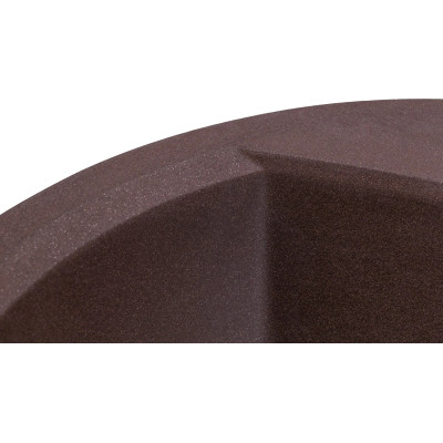 Мийка кухонна GRANADO RONDA marron з сифоном (470*490mm.) (gr2206) Вінниця - фото 4