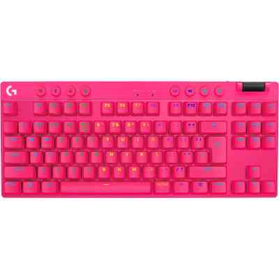 Клавиатура Logitech G PRO X TKL Lightspeed Tactile USB UA Magenta (920-012159) Винница