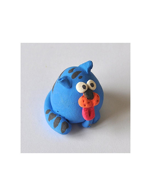 Паста для ліплення (глина) самозастигаюча Sio - 2 COLOR PLUS синя 500г. (21 420 002) Киев - изображение 5