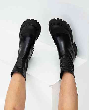 Olli Черевики жіночі OLLI Б-111-Астра чорні (зима, шкіра натуральна) (5343) 37 Коломыя