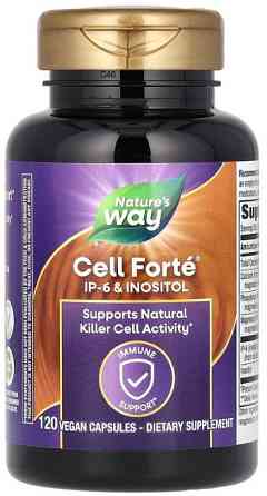 Фітинова кислота Nature's Way Cell Forté IP-6 & Inositol 120 веганських капсул Київ
