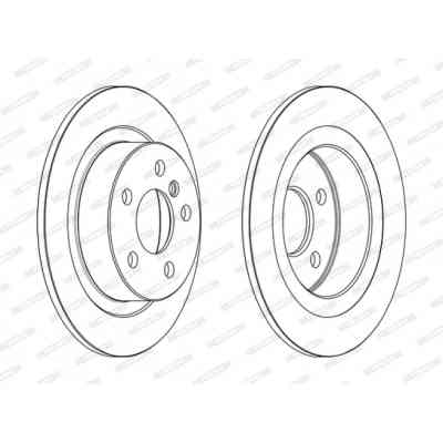 Тормозной диск FERODO DDF2612C Винница