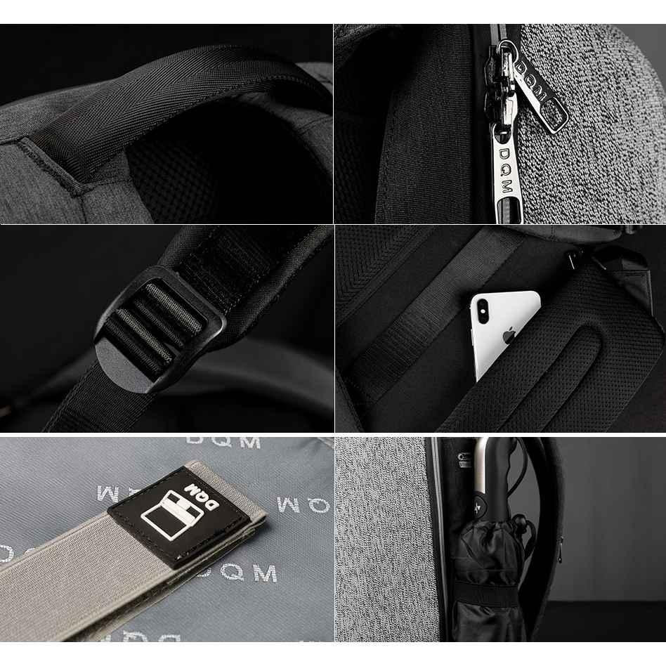 Рюкзак Tigernu D-83351 15.6" Black Grey Київ - фото 10