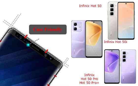 Захисне скло HyperGlass Pro для Infinix Hot 50, Hot 50i, Hot 50 Pro, Hot 50 Pro+ – максимальна чутливість та захист Київ