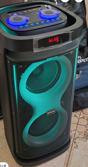 Мощная портативная колонка ZXX на 60Вт с Bluetooth, FM и USB. Харьков - изображение 7