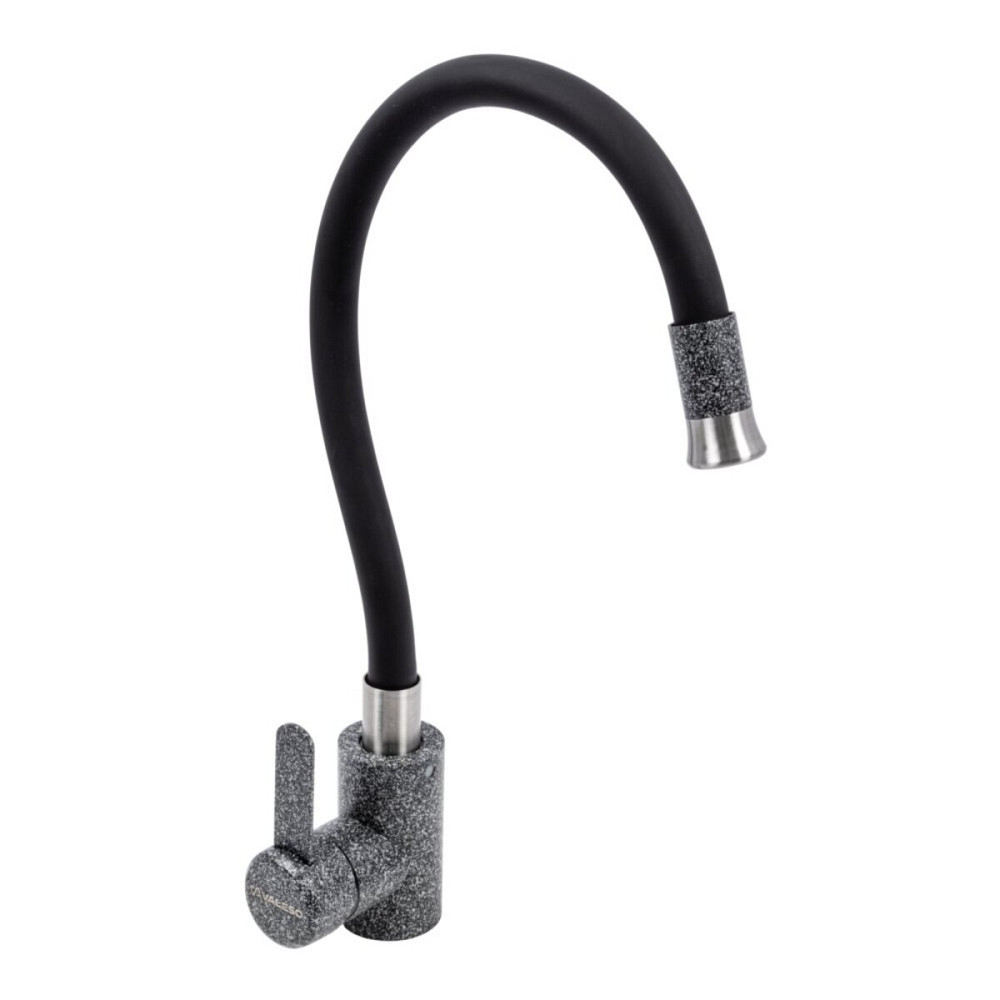 KT 90 змішувач гнучкий фарбований TM Valeso (ГРАФІТ) Коломыя - изображение 1