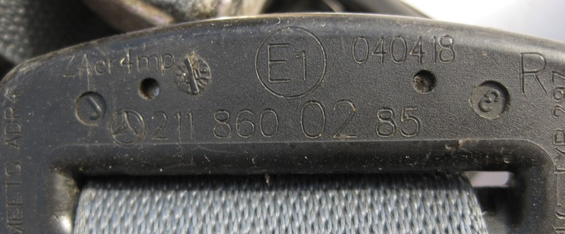 Mercedes-Benz  A2118600285 5C66 Ремінь безпеки передній правий синій E-Class W211 Одеса - фото 2