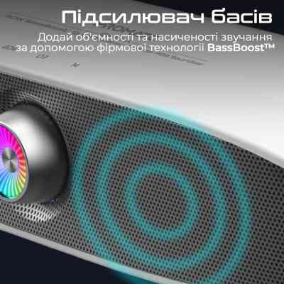 Акустична система Promate Delta-X 20W White (delta-x.white) Вінниця