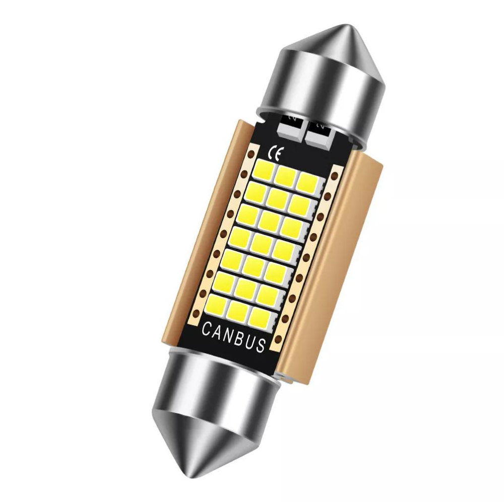 Світлодіодна лампа StarLight T11 15 SMD 2016 Canbus Festoon SV8.5 (C5W/C10W) WHITE 31mm 12V Харків - фото 1