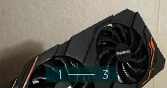 Видеокарта GIGABYTE 1070 8Gb. Киев