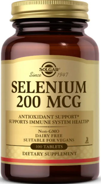 Селен SOLGAR Selenium 200mcg 100 таб Киев - изображение 1