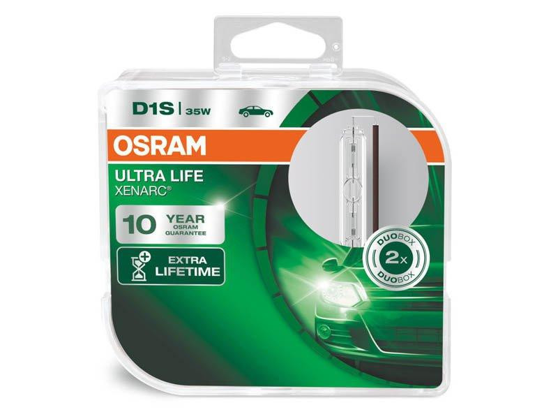 Комплект ксенонових ламп OSRAM 66140 UltraLife Xenarc D1S 85V 35 W P32d-2 XENARC HardDuopet Харків - фото 2