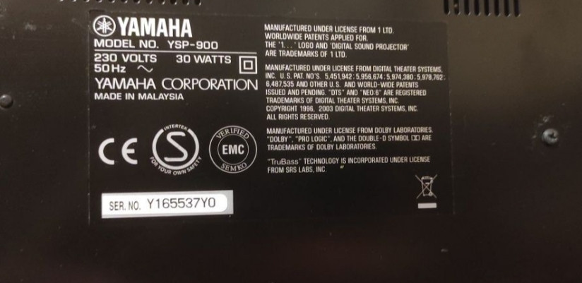 Акустическая Система: Yamaha ysp - 900. Харьков - изображение 2