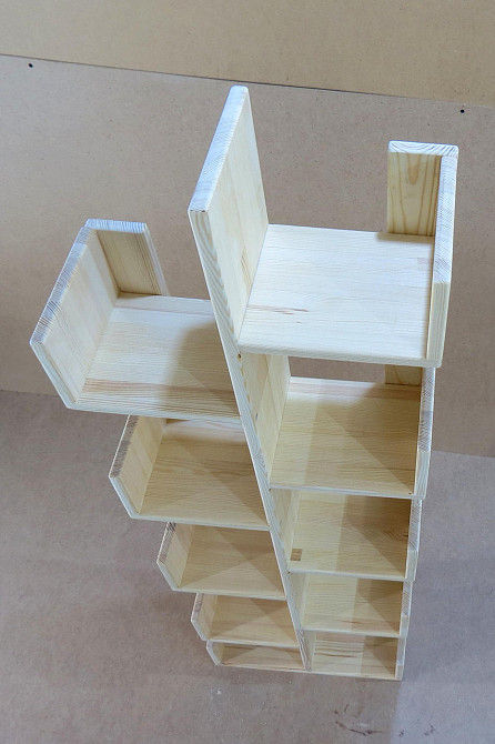 Етажерка розбірна "Ноттінгем 47х22х160" бланже Миколаїв - фото 4