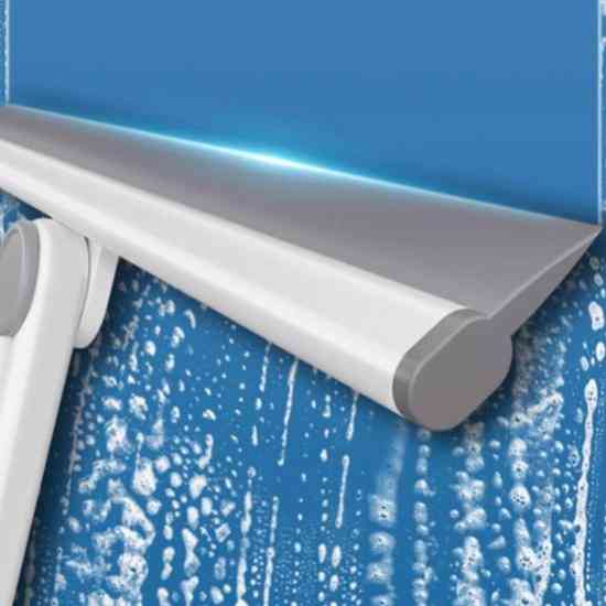 Щётка для мытья окон и стекол складная 27см Винница