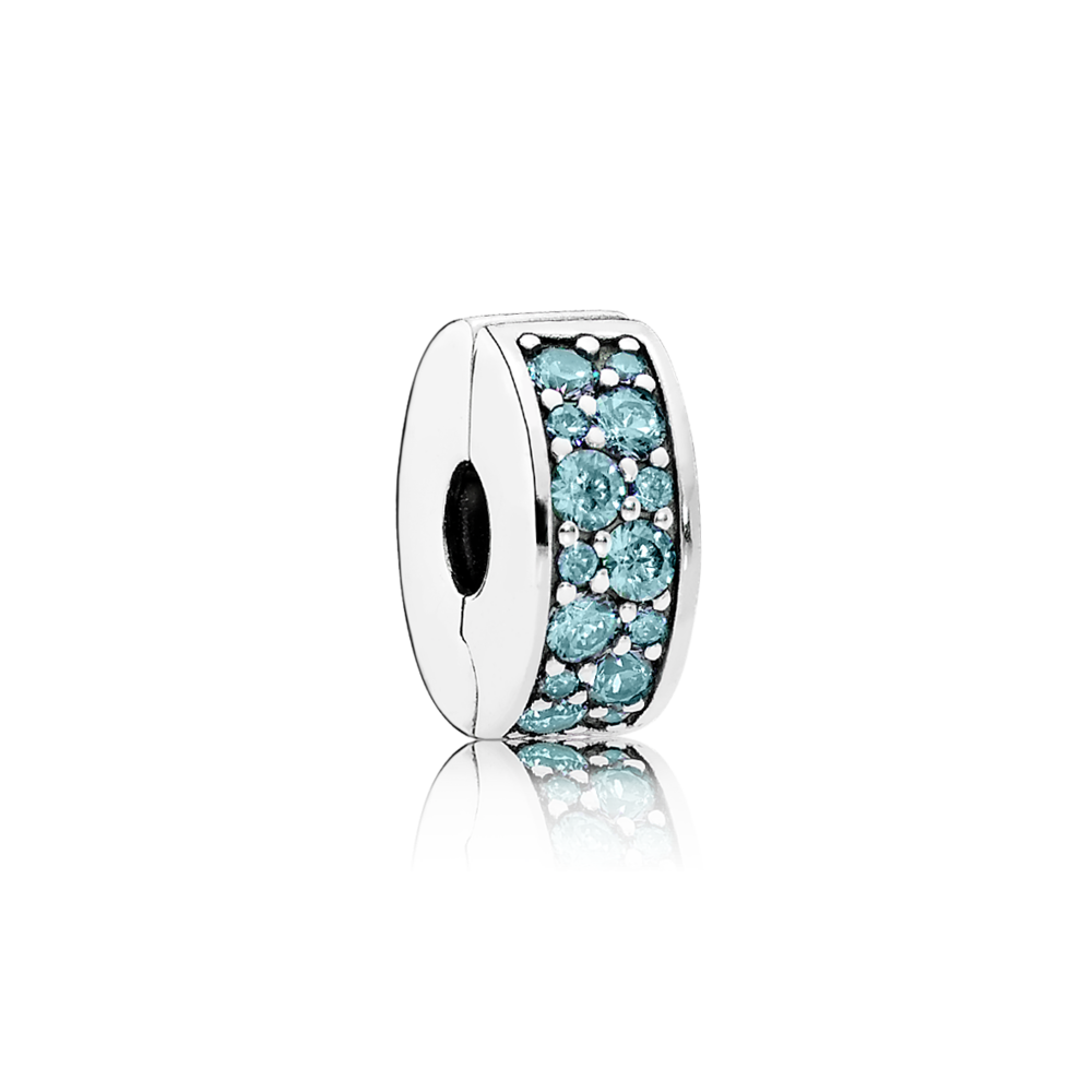 Срібна намистина Пандора    "Прозора сяюча елегантність" 791817MCZ MasterSem Київ - фото 1