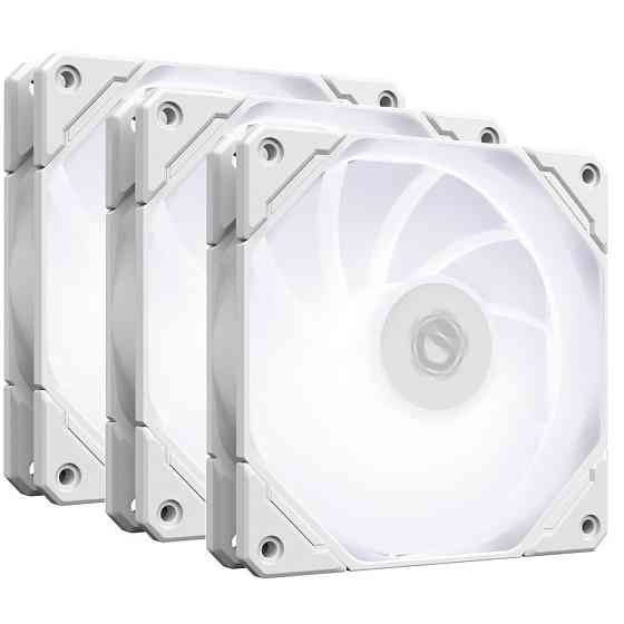 Вентилятор ID-Cooling TF-12025-Pro SW Trio White ( 150 г ) Харьков