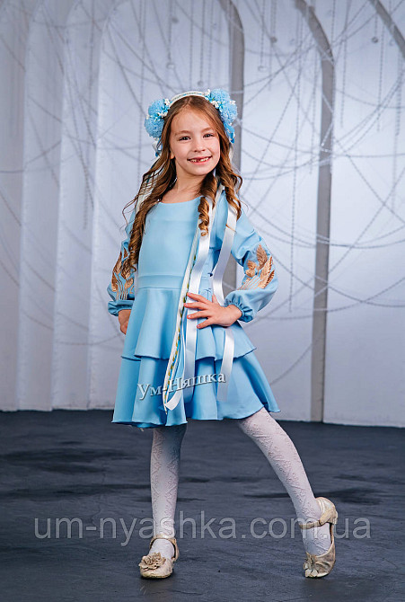 Детское платье с вышивкой на рукавах Кривой Рог - изображение 4