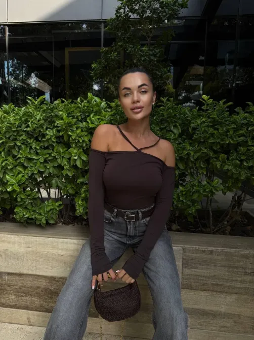 Жіночий лонгслів з відкритими плечима Одеса - фото 14