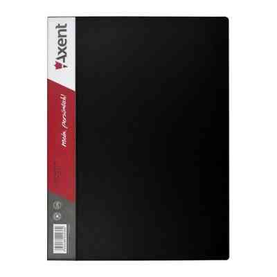 Папка с файлами Axent 40 sheet protectors, black (1040-01-А) Винница