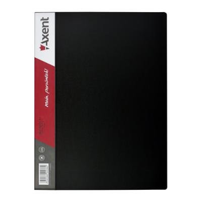 Папка с файлами Axent 40 sheet protectors, black (1040-01-А) Винница - изображение 1