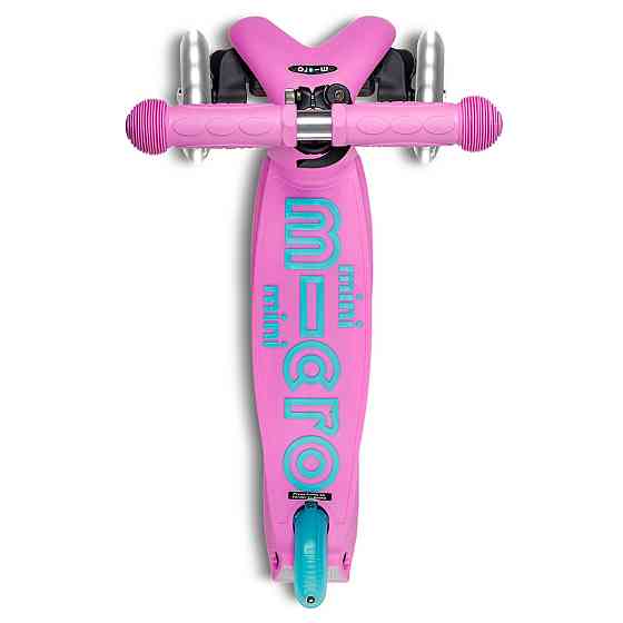 Самокат MICRO складний серії Mini Deluxe Foldable LED – Лавандовий Дніпро