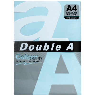 Бумага DoubleA А4, 80 г/м2, 100 арк, 5 colors, Rainbow3 Pastel (151308) Винница - изображение 1