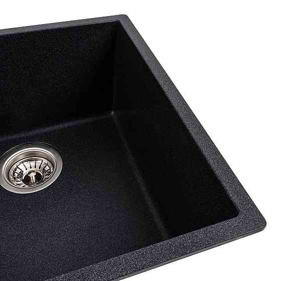 VALESO Гранітна мийка для кухні VALESO 4040 RUBA матовий карбон Киев
