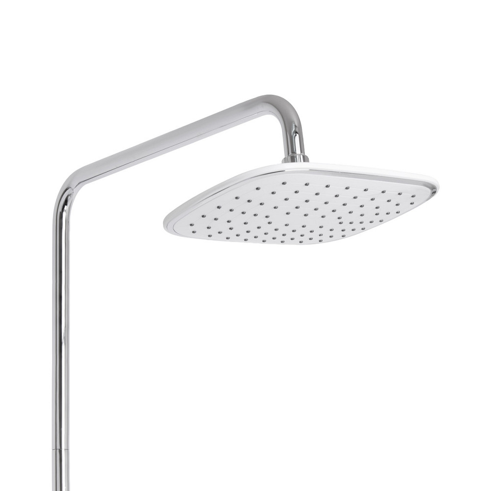 Душова система універсальна Qtap Grand на три споживачі (з виливом) QTGRAWCR1004 Chrome/White Київ - фото 7