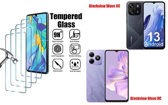 Захисне скло ArmorGlass для Blackview Wave 6C, Wave 8C – стійке до подряпин та ударів Київ