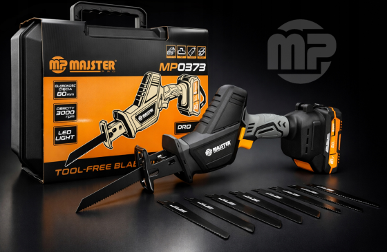 Акумуляторна шабельна пила 21В 2Аг Majster Pro (Польща) Київ