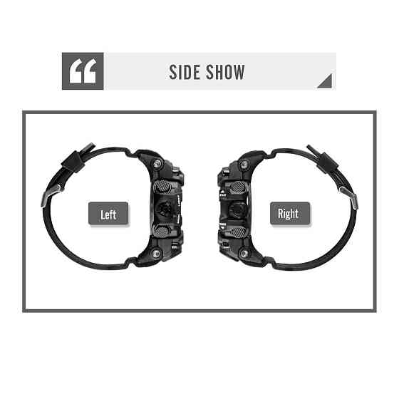 Чоловічий наручний годинник Skmei 1586 Чорний Вінниця