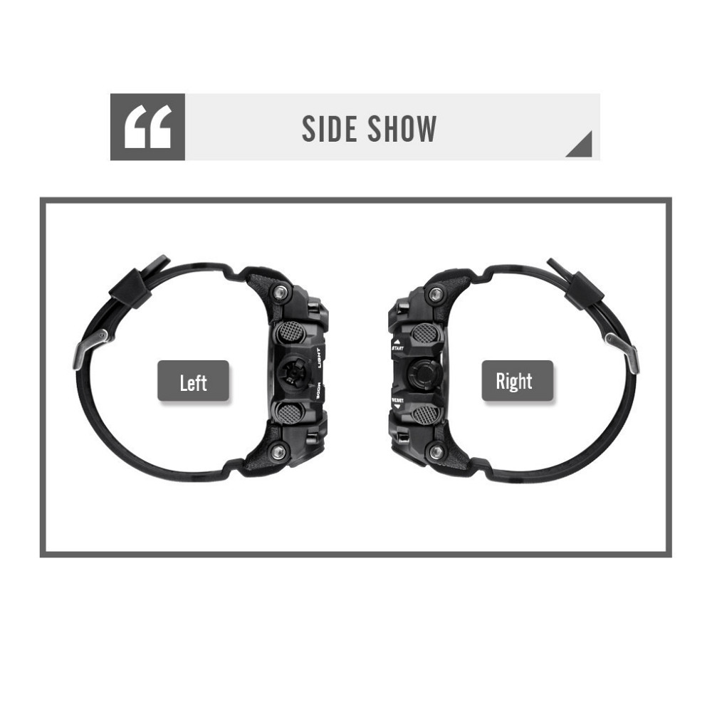 Чоловічий наручний годинник Skmei 1586 Чорний Вінниця - фото 6