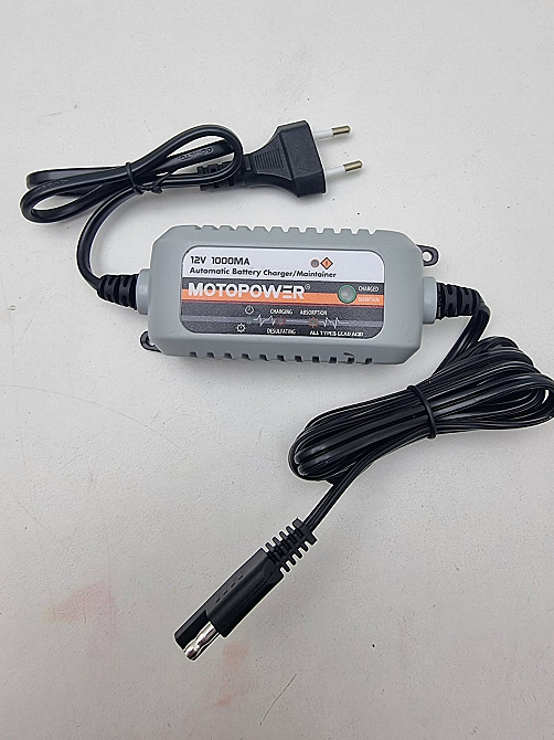 Автоматичний зарядний пристрій для акумуляторів MOTOPOWER MP00205B 12V 1A (товар з вітрини) Луцьк - фото 3