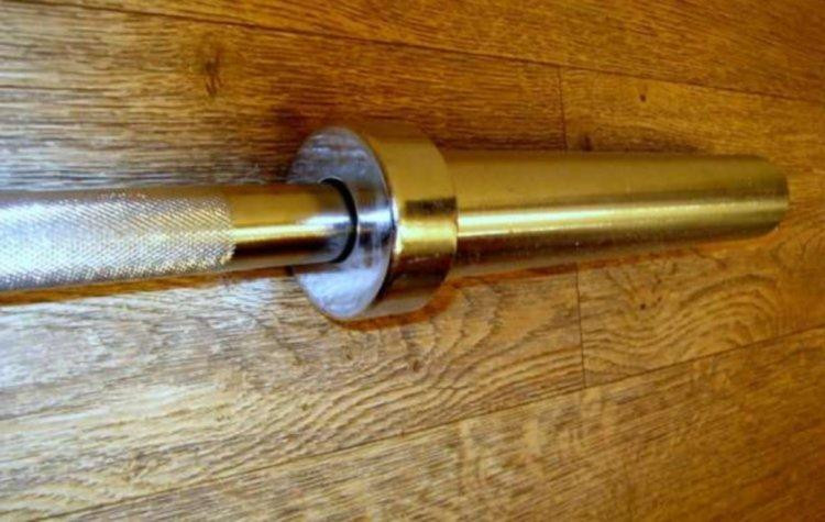 Штанга олімпійська набірна на 135 кг Гантелі, гирі, штанги та диски граниліт Київ - фото 2